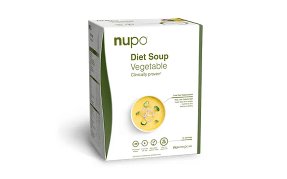 Nupo Diet Soup Vegetable - 384 G.