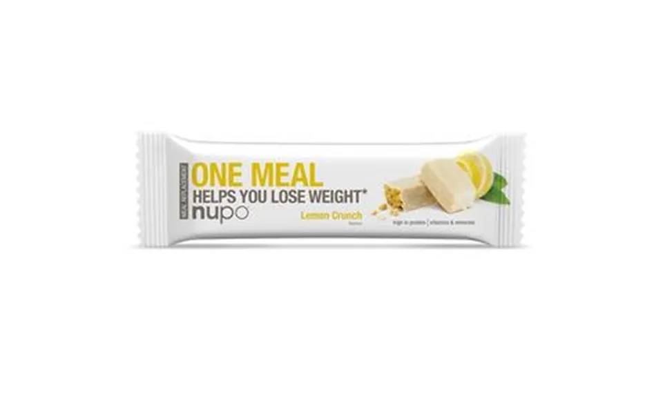 Nupo One Meal Replacement Bar Lemon Crunch - 1 Paragraph.