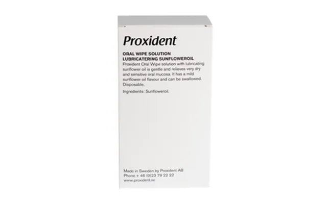 Proxident lubricating mundswabs - 12 x 2 paragraph. product image