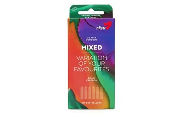 Rfsu mixpack pleasure collection kondomer - 30 paragraph. product image