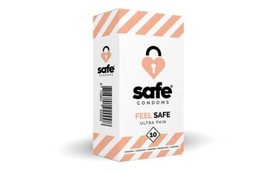 Safe Kondomer, Feel Safe Ultra Thin - 10 Stk.