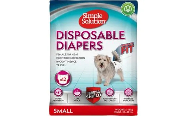 Simple solution disposable diapers to females, str - p - 12 paragraph product image