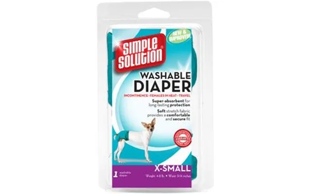 Simple solution washable diaper to females, str. Xs - 1 paragraph product image