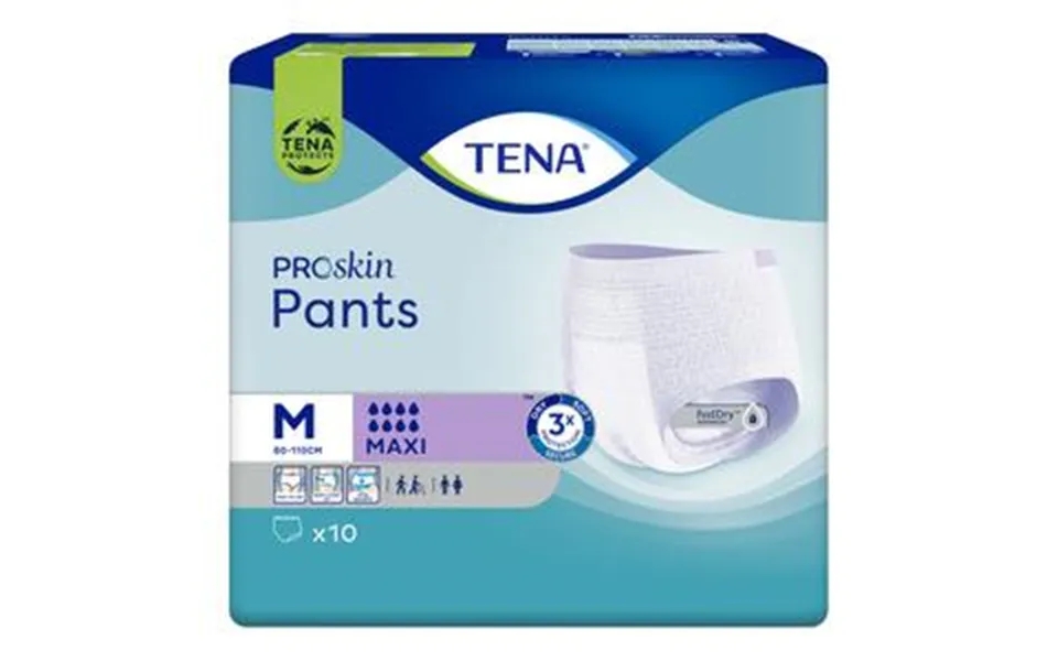 Tena Proskin Pants Maxi Bukseble Str. M - 10 Stk.