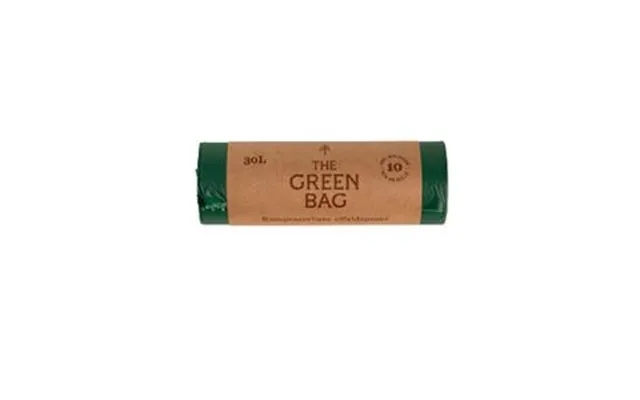 Thé green behind biodegradable freeze garbage bags - 30 l product image