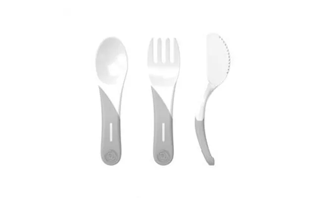 Twist shake cutlery 6 months hvid - 1 set product image