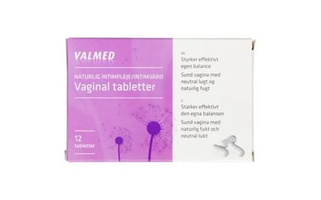 Valmed Vaginal Tabletter - 12 Stk. product image