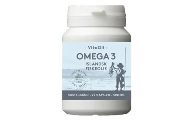 Vitaoil Omega-3 Fiskeoliekapsler - 90 Kaps. product image