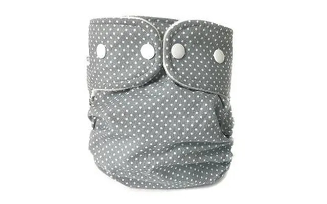 Weecare Easy Cover Genanvendelig Ble - Dots Dusty Blue product image