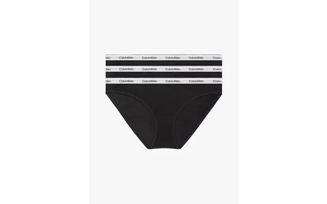 Calvin Klein Women 3-pack Bikini Qd5207e Black-x-small product image