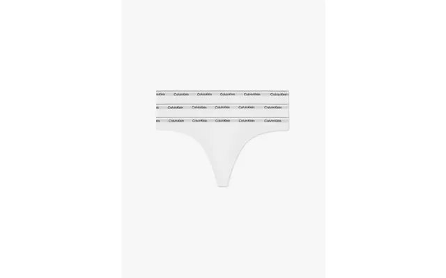 Calvin Klein Women 3-pack Thong Qd5209e White White White-x-small product image