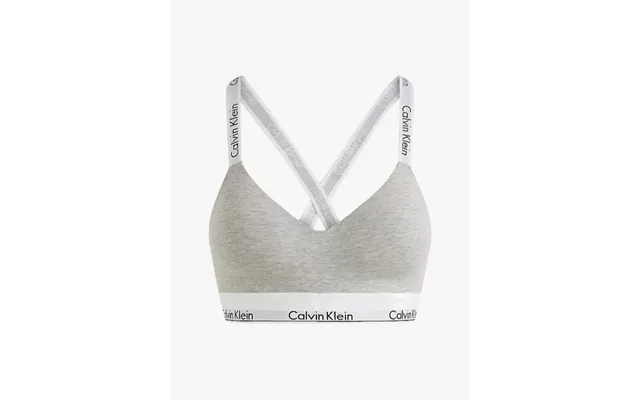 Calvin Klein Women Lined Bralette Qf7059e Grey Heather product image