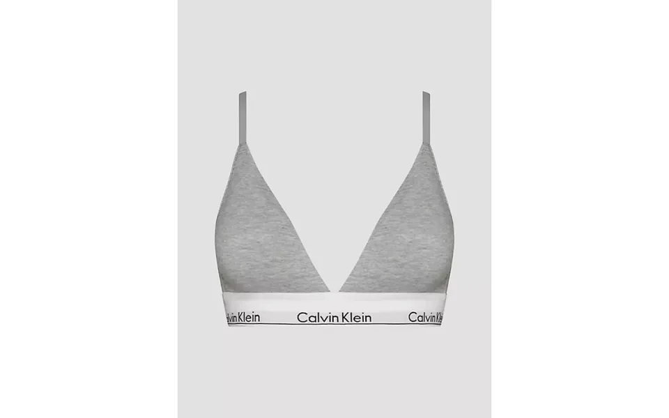 Calvin Klein Women Triangle Qf5650e Grey Heather-x-small