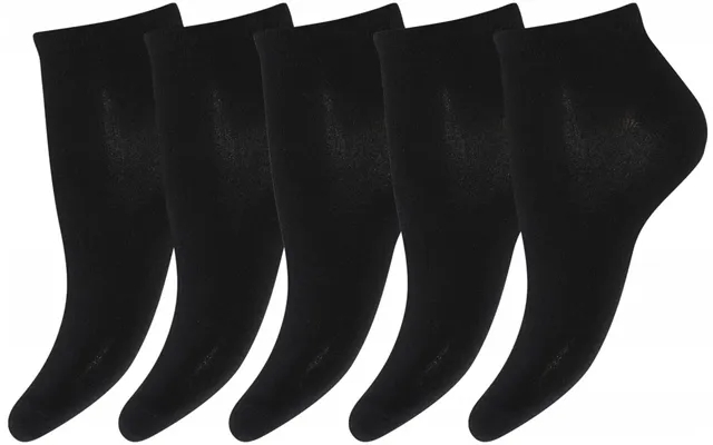Decoy 5-pak sneaker stockings bamboo black product image