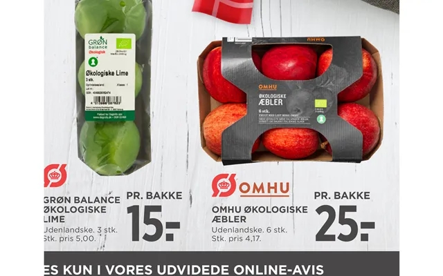 Green balance organic lime care eco logical apples product image