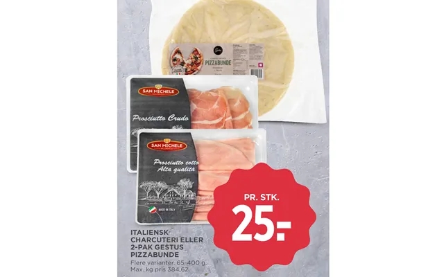 Italian charcuterie or babas product image