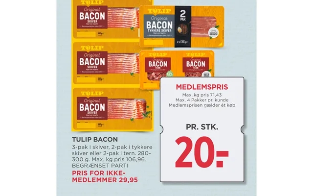 Tulip bacon product image