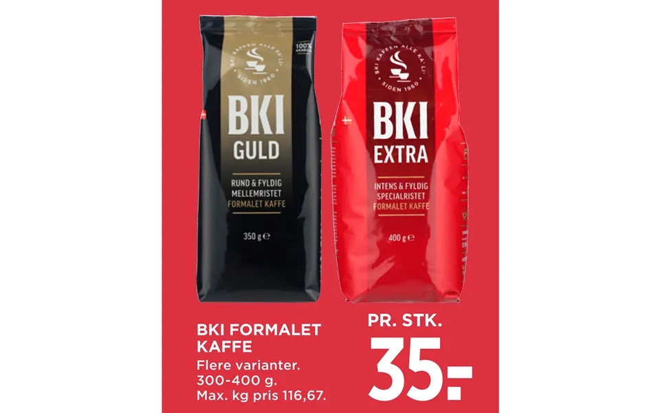 Bki ground coffee