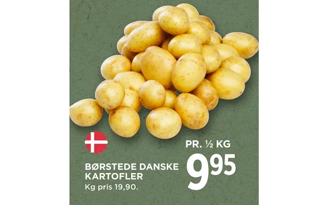 Brushed danish potatoes product image