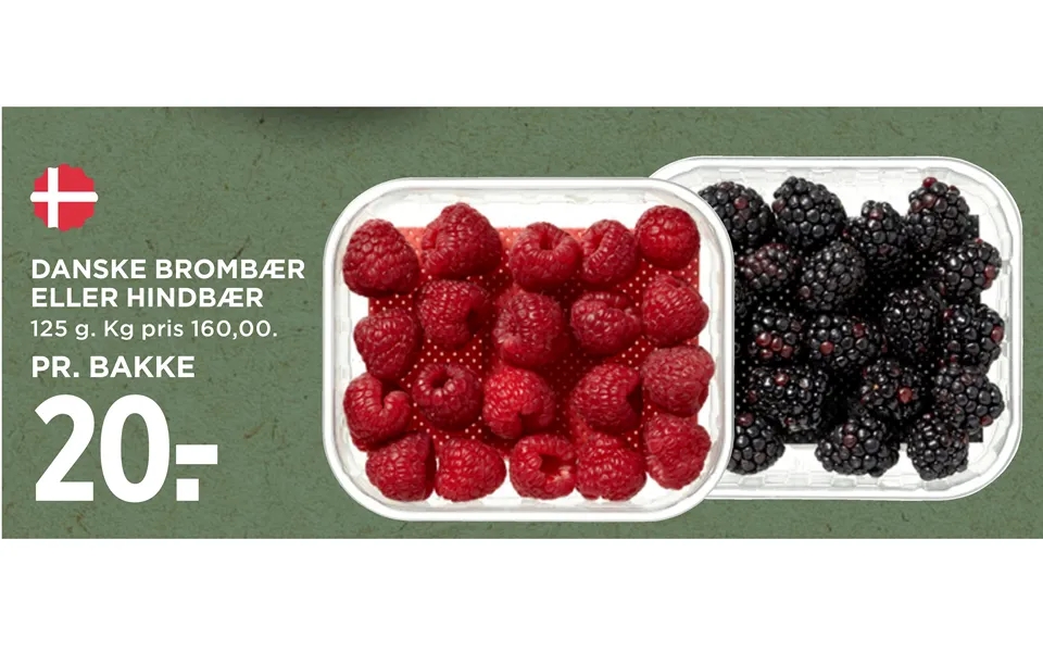 Danish blackberry or raspberries