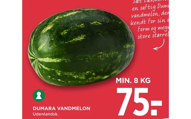 Dumara Vandmelon product image