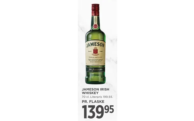 Jameson irish whiskey product image