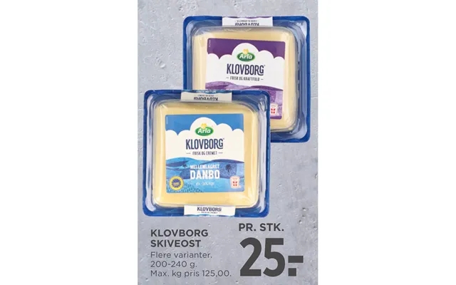 Klovborg skiveost product image