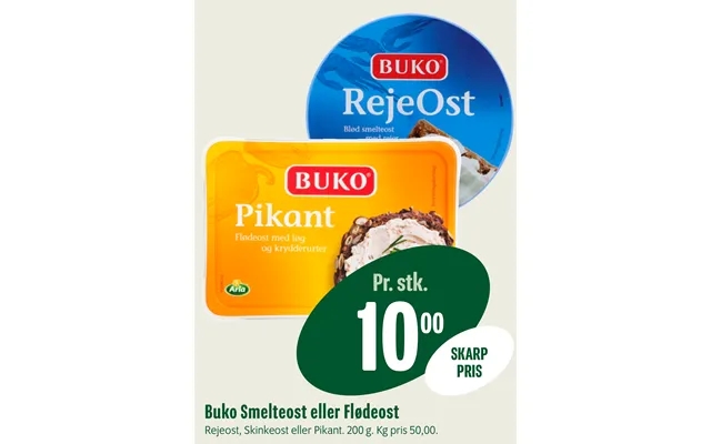 Buko Smelteost Eller Flødeost product image