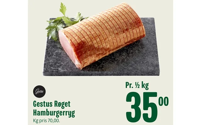 Gestus Røget Hamburgerryg product image