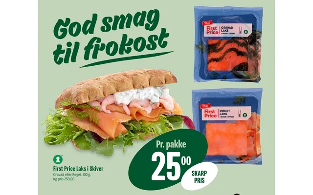 First price salmon in slices product image
