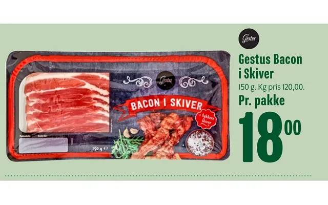 Gestus Bacon I Skiver product image