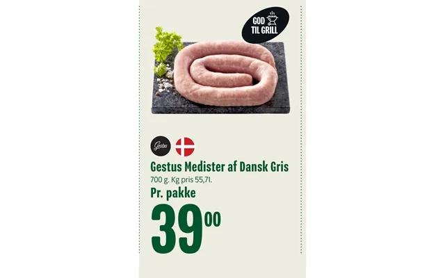 Gesture sausage of danish pig product image