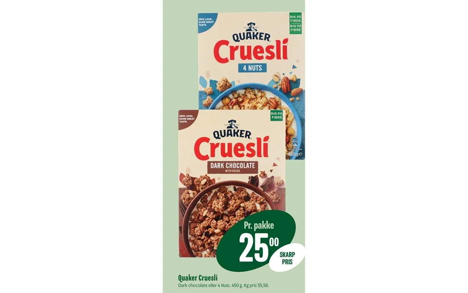 Quaker cruesli