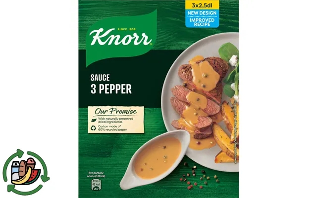 2 X Knorr Peber Sauce 3-pak product image