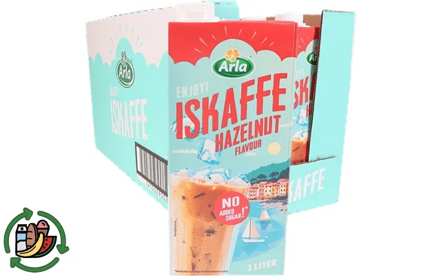 Arla iced coffee m. Hazelnut 12-pak product image