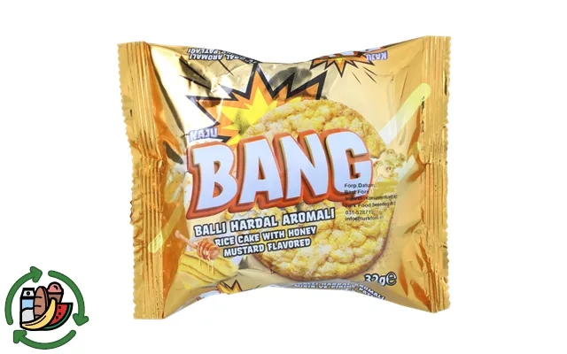 Bang rice crackers honey & mustard product image