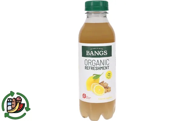 Bangs organic beverage m. Ginger & lemon product image