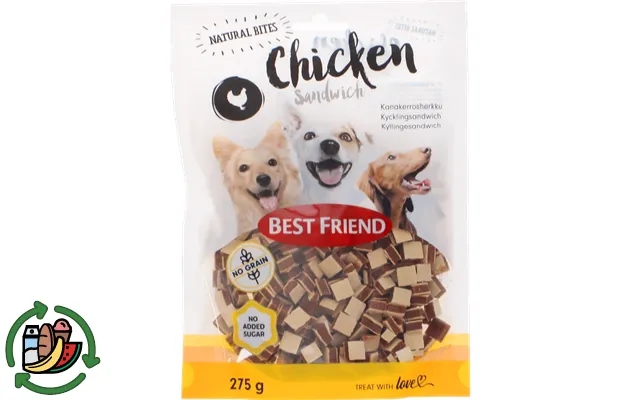 Best Friend 2 X Kyllingesandwich Hundegodbidder product image