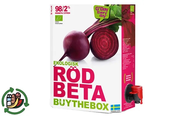 Buy The Box Økologisk Juice Rødbede 3l product image