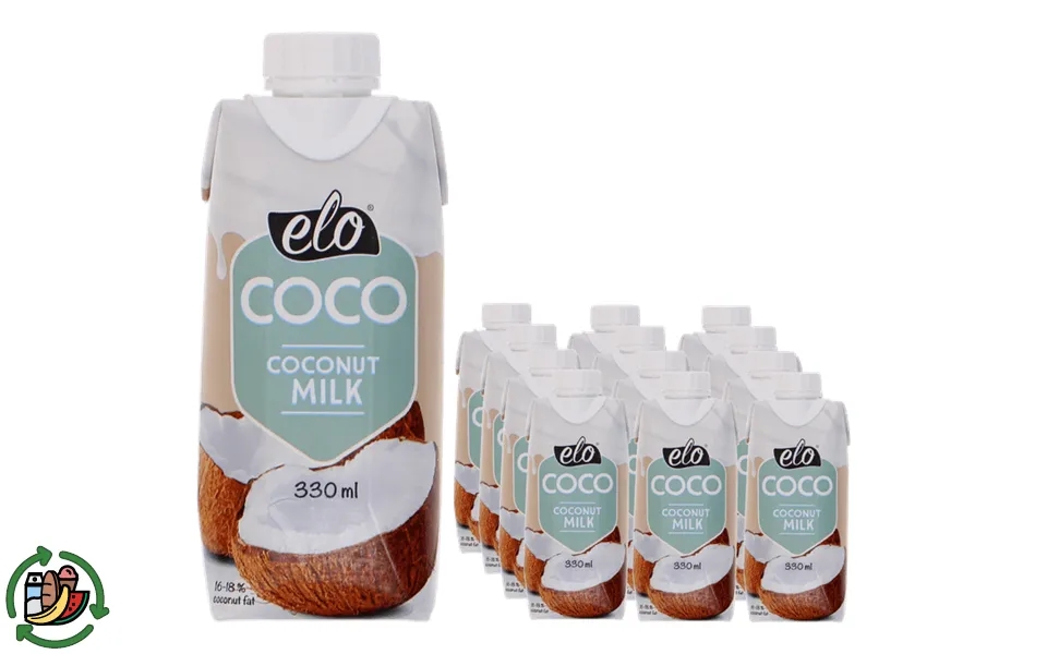 Elo Coco Kokosmælk 12-pak