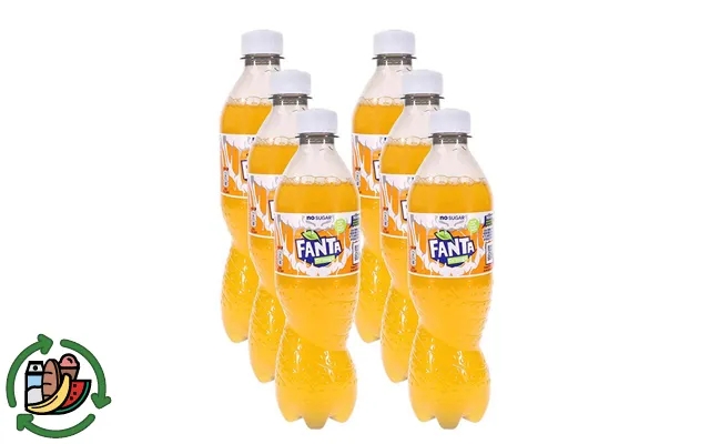 Fanta Appelsin Sukkerfri 6-pak product image