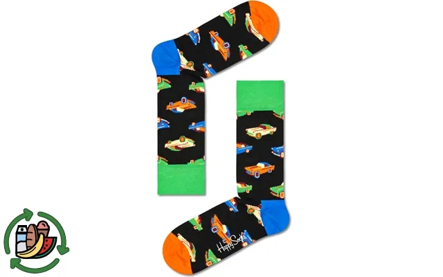 Happy socks stockings car black str. 36-40 product image