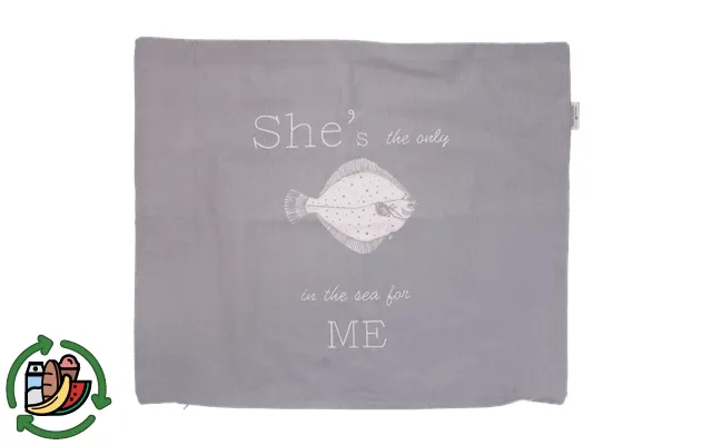 Lord nelson victory pillowcases fish in thé sea gray product image