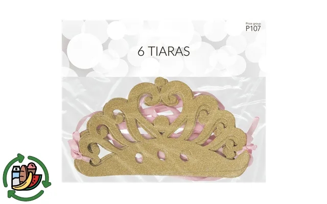 Pictura tiara glitter gold 6-pak product image