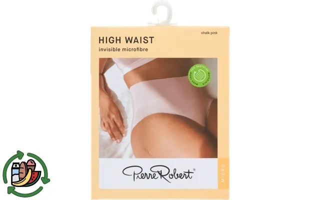 Pierre robert lingerie invisible briefs high waist chalk pink m product image