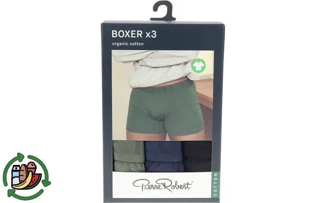 Pierre robert underwear cotton boxer mix 3-pack product image