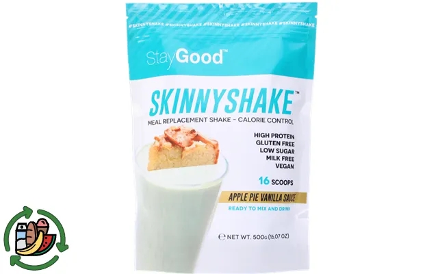 Staygood meal replacement skinnyshake m. Apple pie & vaniljesauce product image
