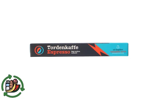 Tordenkaffe coffee capsules espresso product image