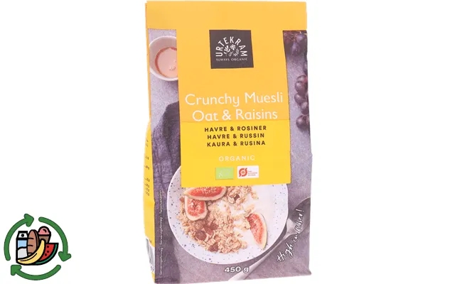 Herbalism muesli super crunch oat m. Raisins eco product image