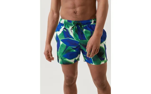 Borg Print Swim Shorts - Bb Summer Leafs product image